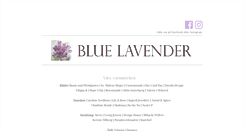 Desktop Screenshot of bluelavender.se